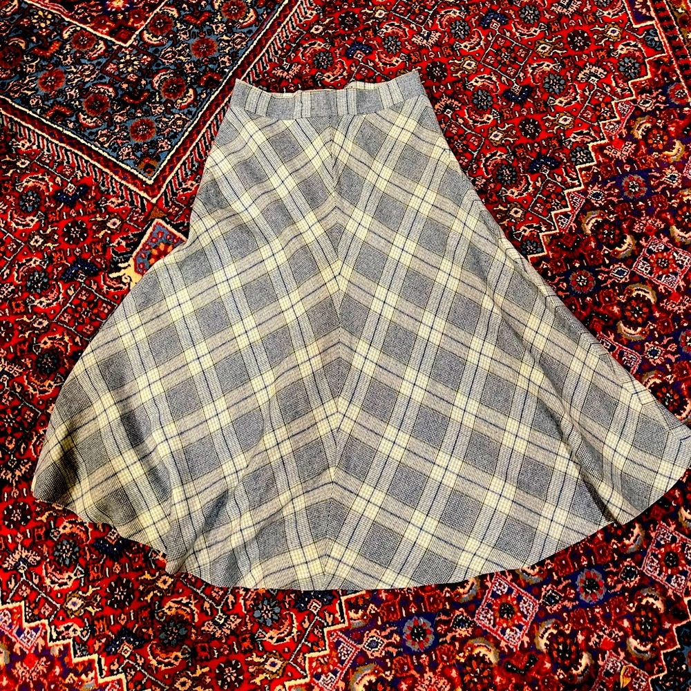 Vintage wool Pendleton skirt